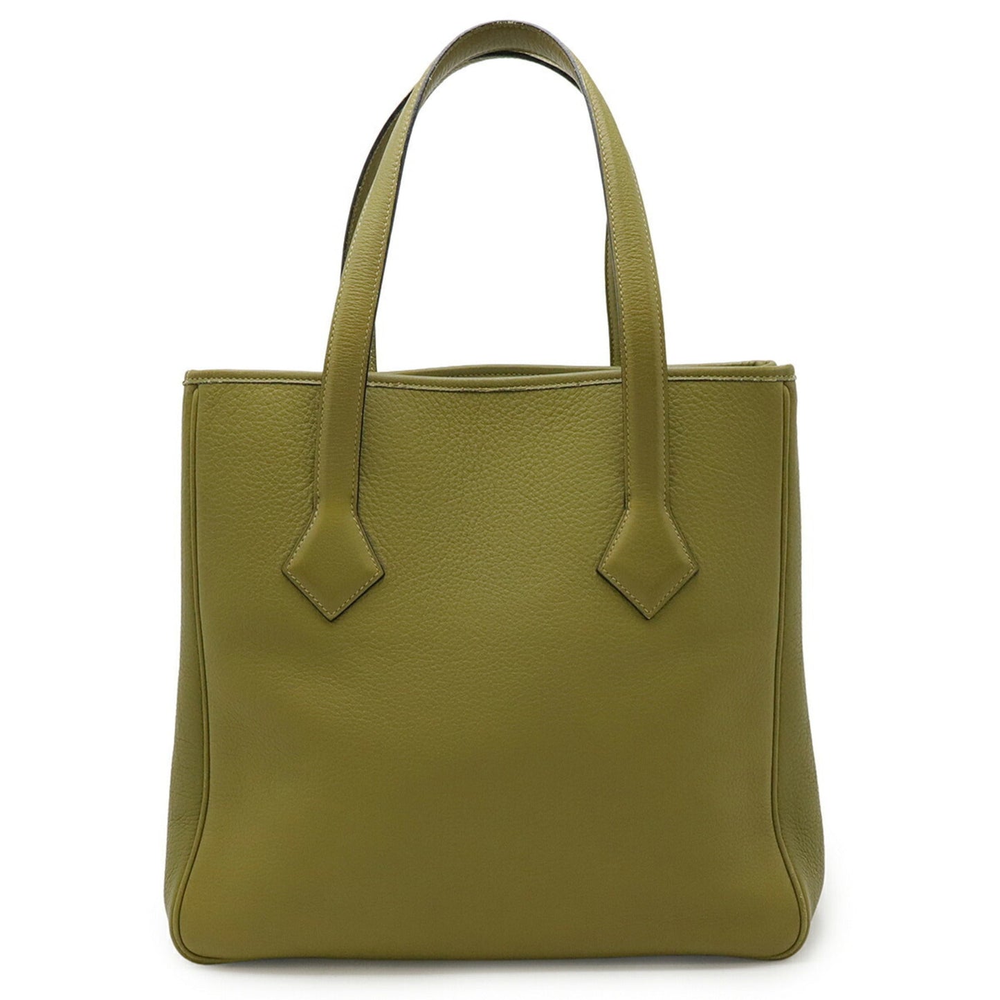 Hermes Anis Green Taurillon Clemence Leather Shoulder Bag Tote Bag ( )