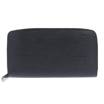 LOUIS VUITTON Zippy Wallet Long M61857 Epi Leather Noir Black MI1137 Unisex