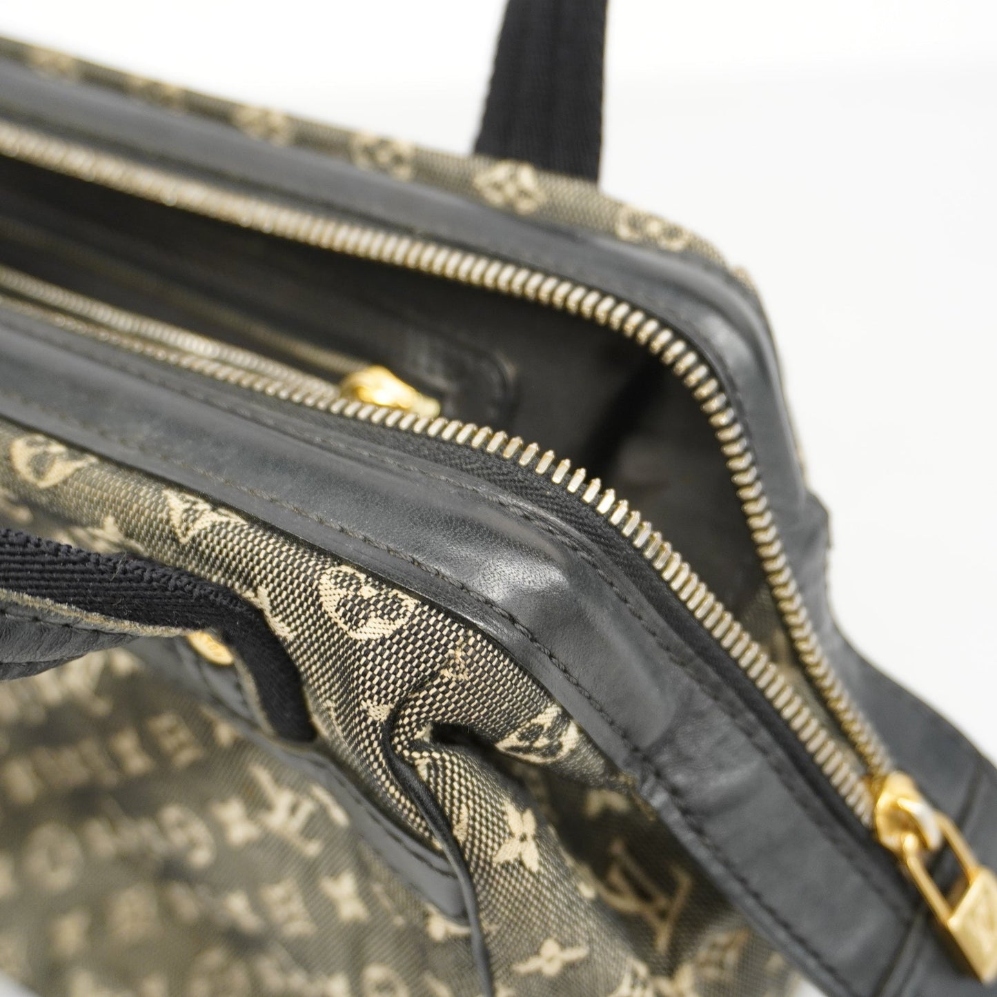 LOUIS VUITTONAuth  Monogram Mini Josephine PM M92049 Women's Handbag Noir