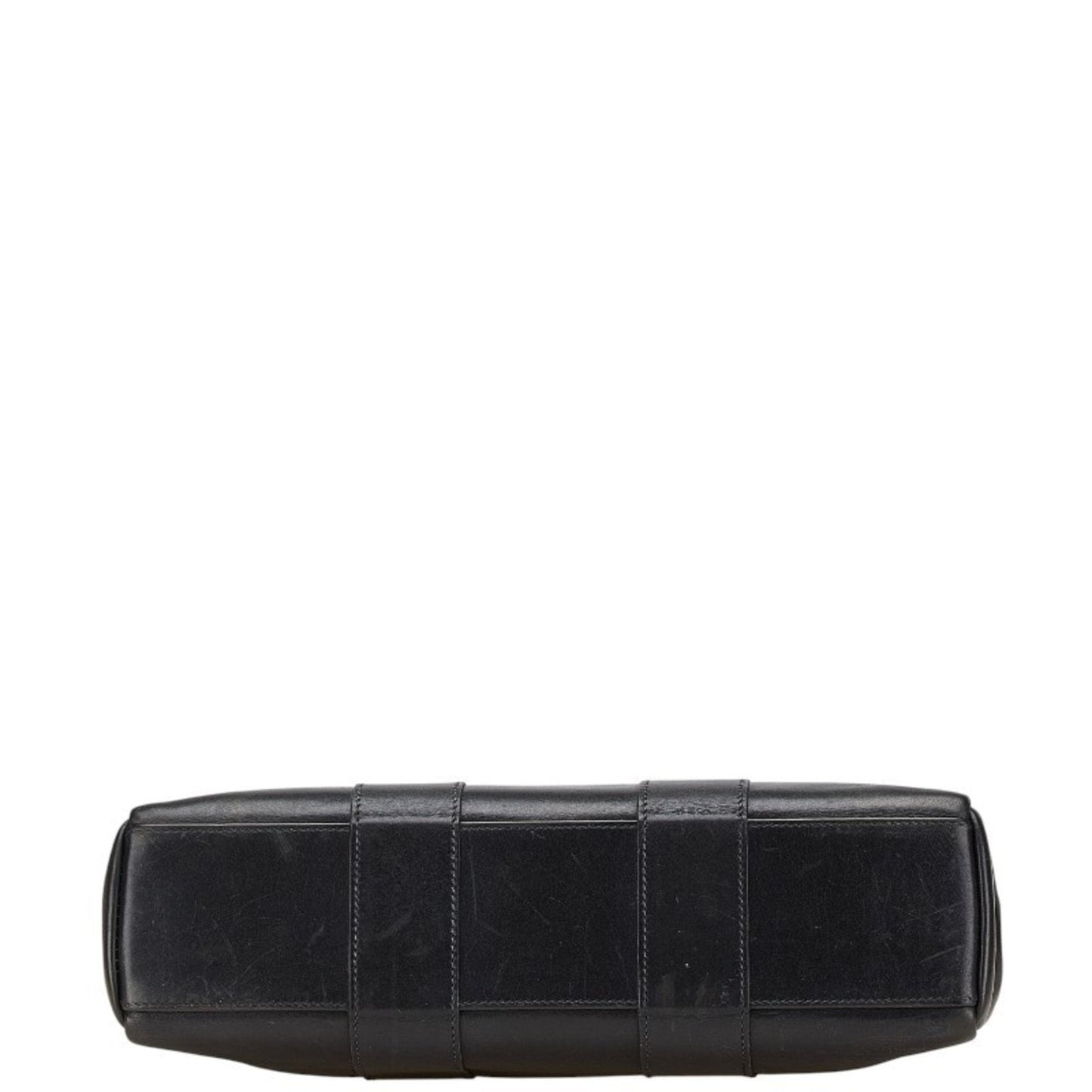 Hermes Black Evercalf Leather Handbag ( )