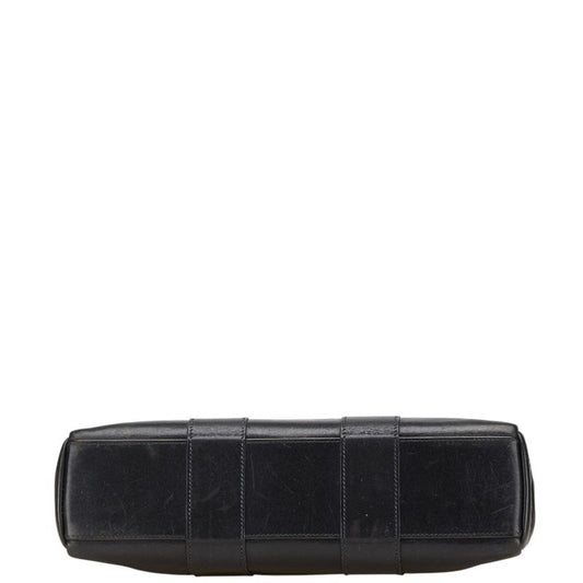 Hermes Black Evercalf Leather Handbag ( )