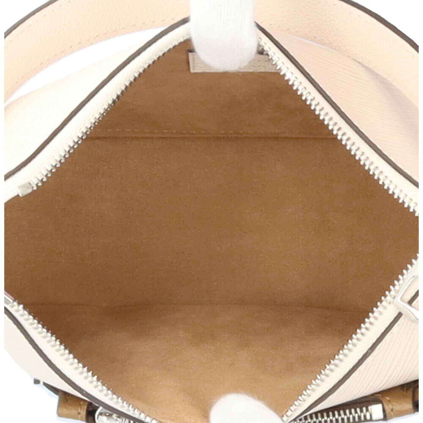 LOUIS VUITTON Marel Epi Shoulder Bag Leather M80688 White Ladies