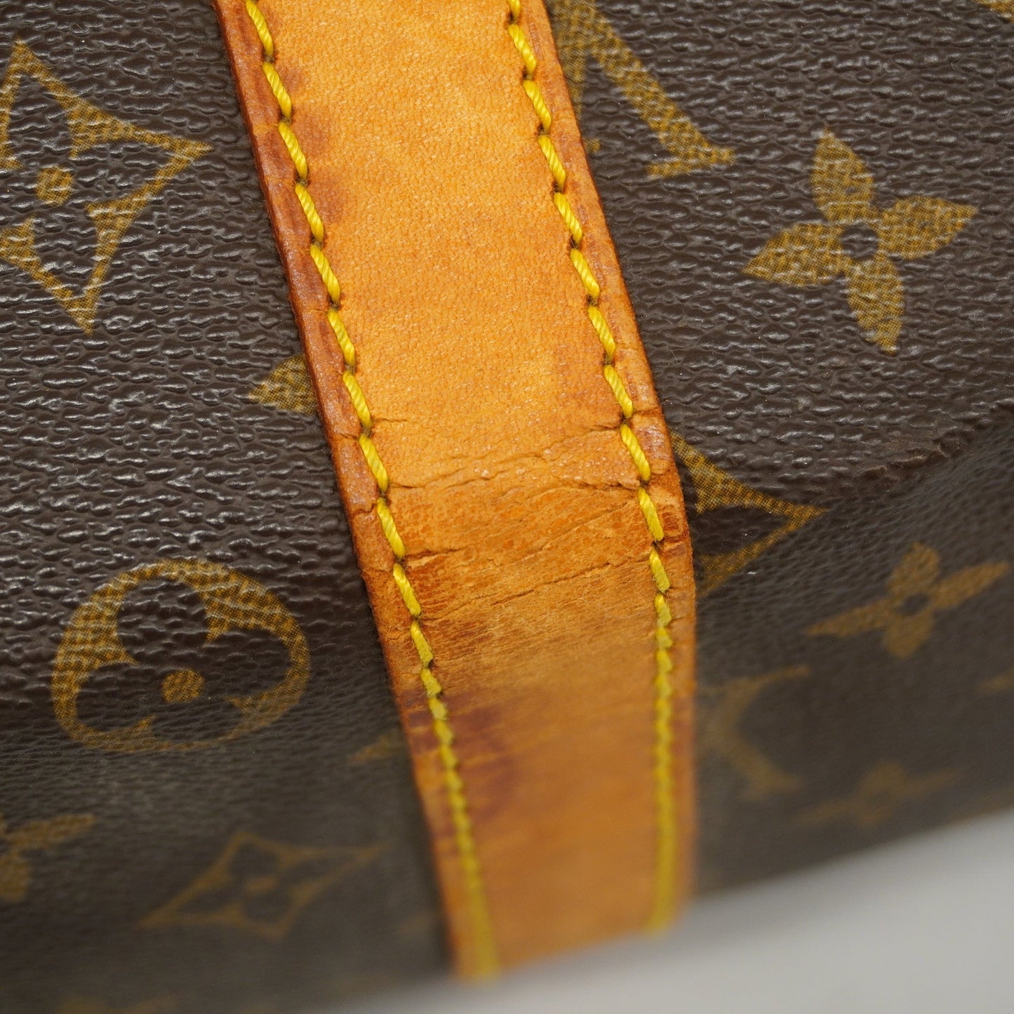LOUIS VUITTONAuth  Monogram Keepol 55 M41424 Unisex Boston Bag