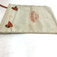 Hermes Beige Orange Canvas Leather Shoulder Bag ( )