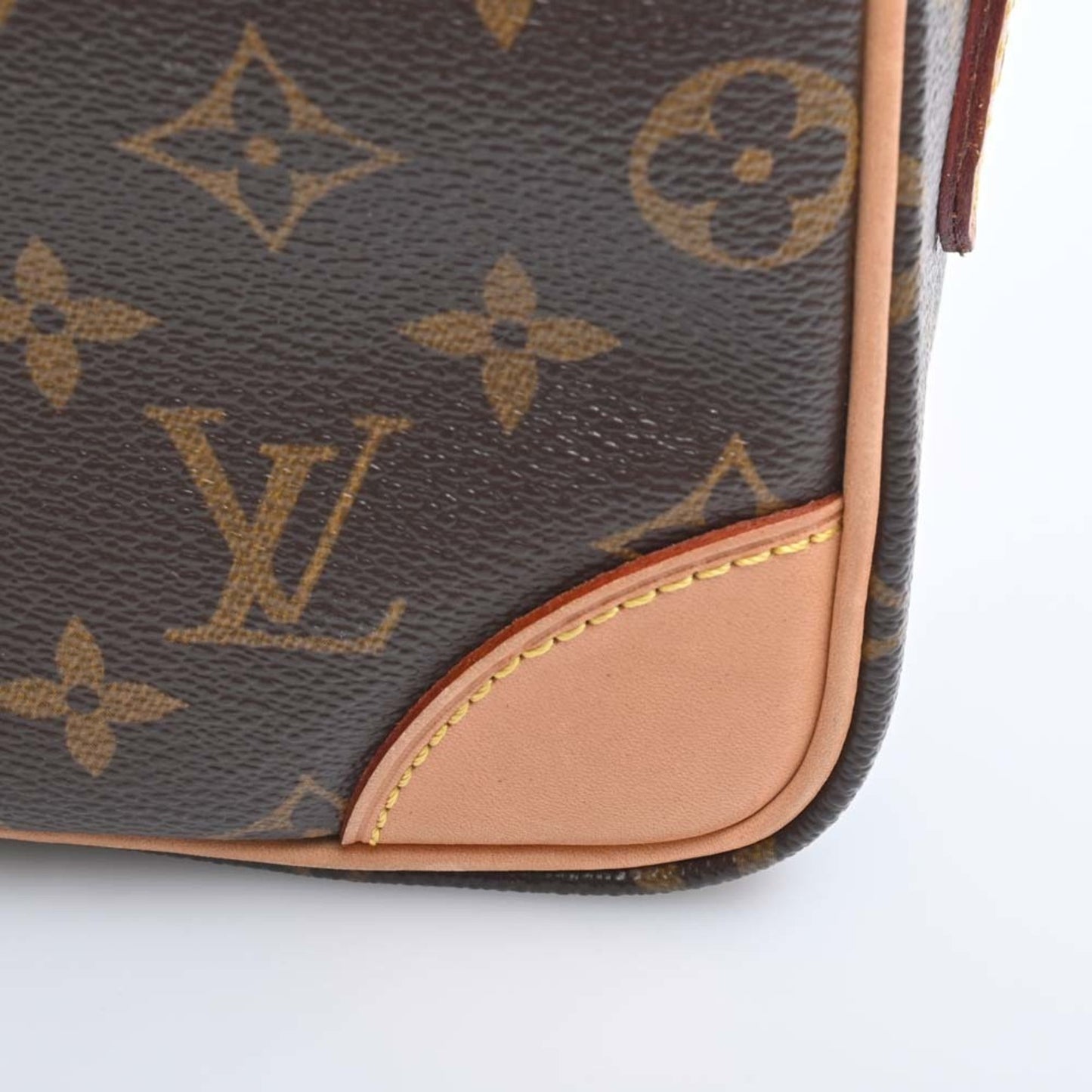 LOUIS VUITTON Monogram Trocadero 27 Shoulder Bag M51274 Brown Women's