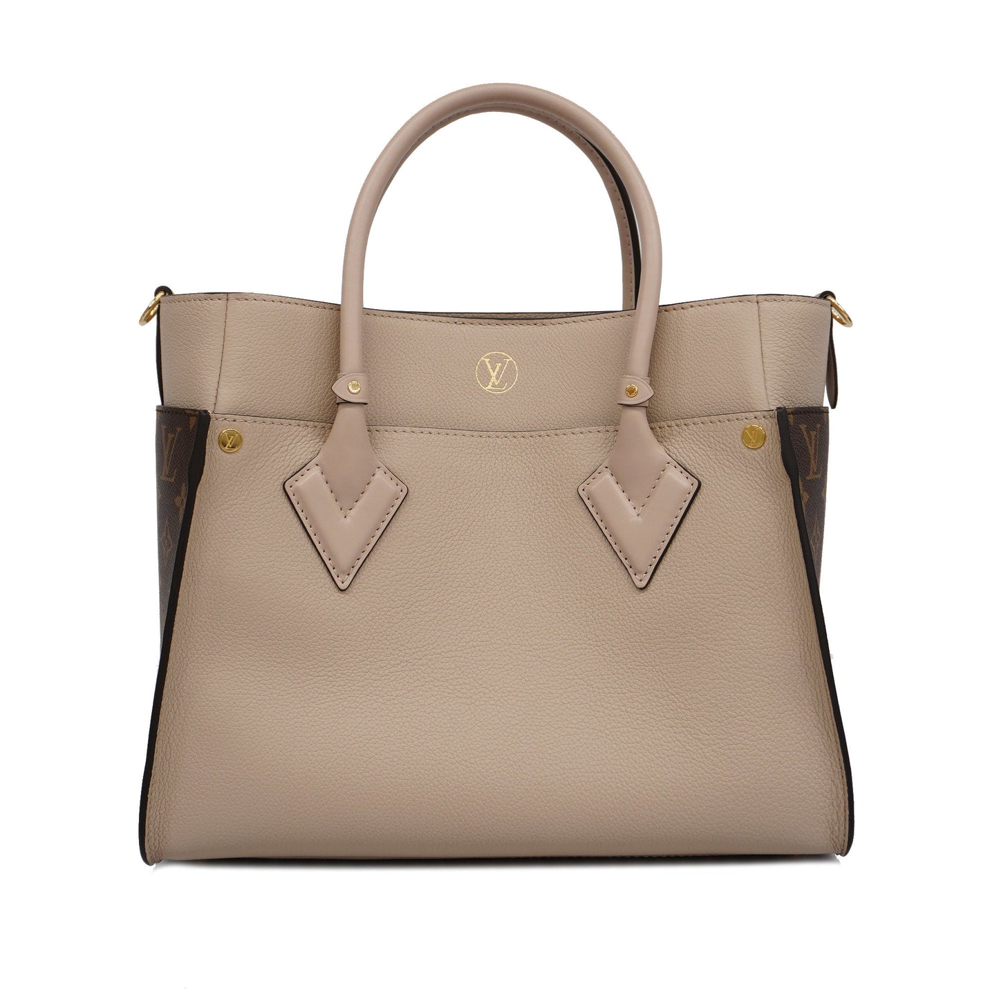 LOUIS VUITTONAuth  Monogram On My Side MM M58485 Women's Handbag