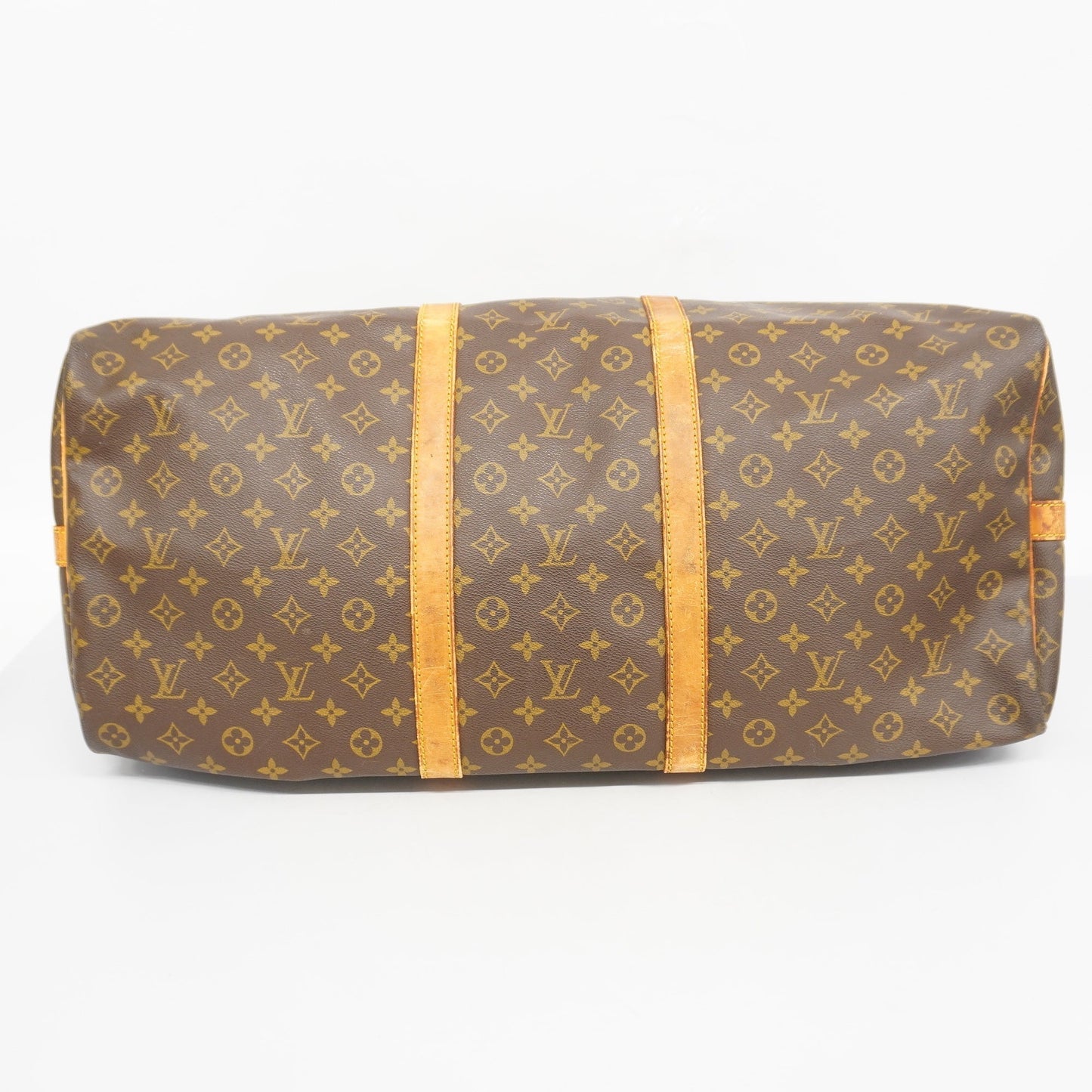 LOUIS VUITTONAuth  Monogram Keepall Bandouliere 60 M41412 Boston Bag
