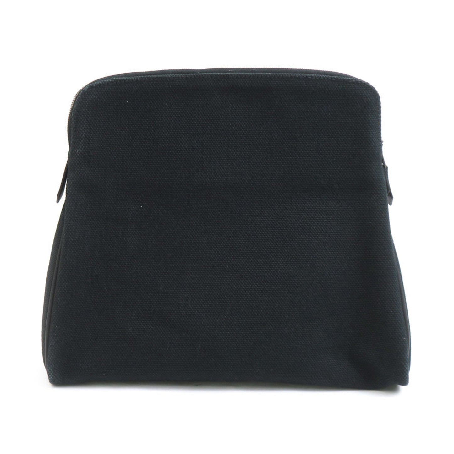 Hermes Black Canvas Pouch ( )