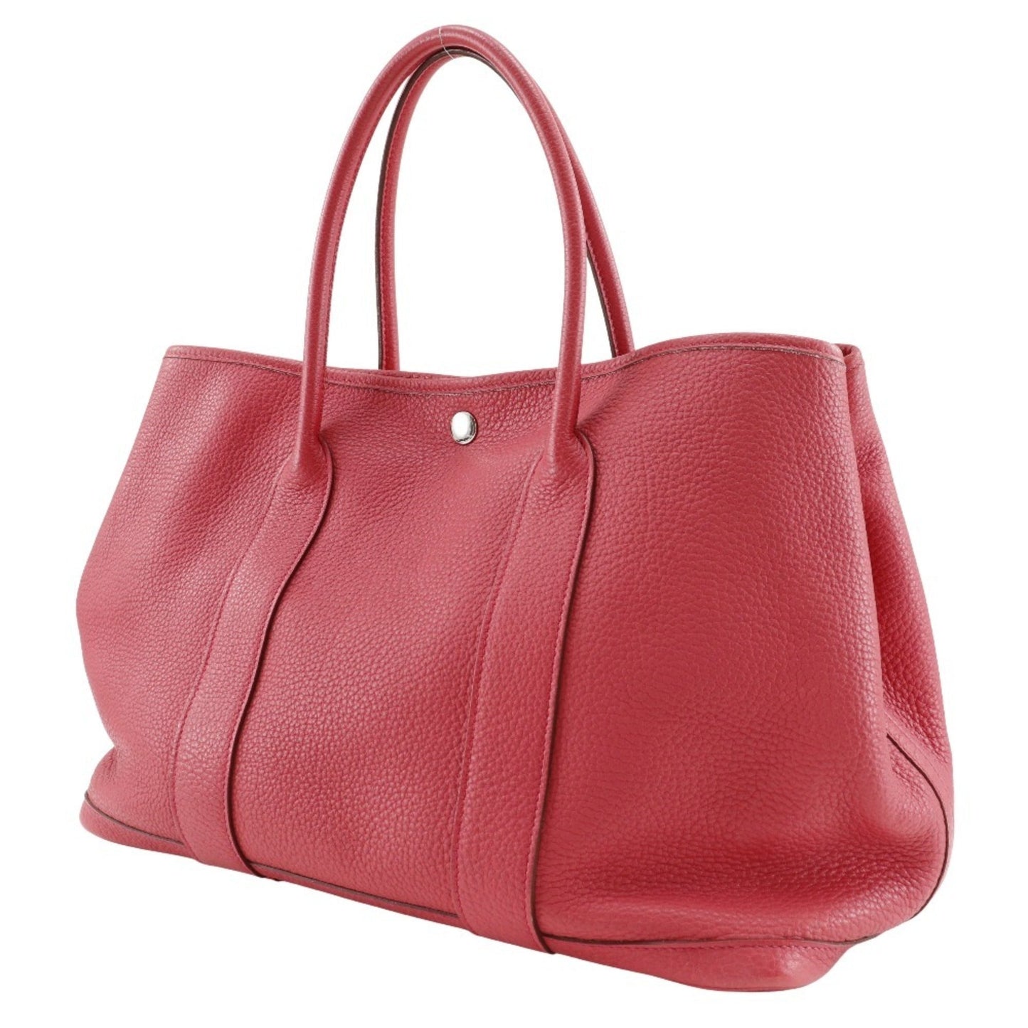 Hermes Bougainvillier Pink Negonda Leather Tote Bag ( )