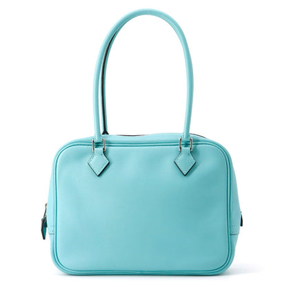 Hermes Blue Atoll Swift Leather Handbag ( )