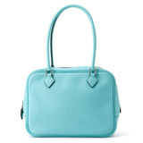 Hermes Blue Atoll Swift Leather Handbag ( )