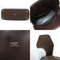 Hermes Brown Taurillon Clemence Leather Handbag ( )