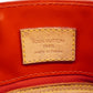 LOUIS VUITTONAuth  Monogram Vernis Lead PM M91088 Women's Handbag Rouge