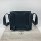 Hermes Black Blue Taurillon Clemence Leather Messenger Bag Shoulder Bag ( )