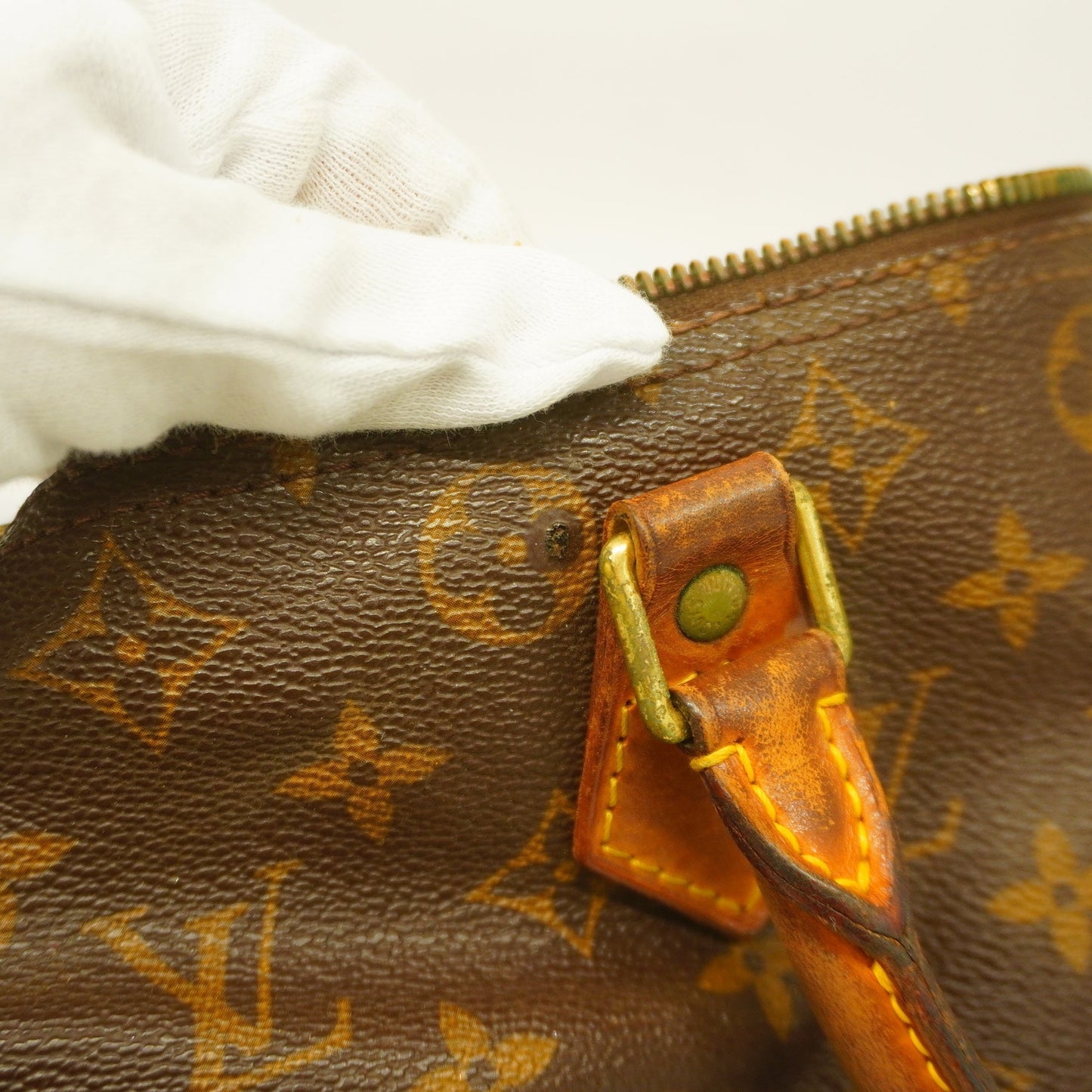 LOUIS VUITTONAuth  Monogram Speedy 30 M41108 Women's Handbag