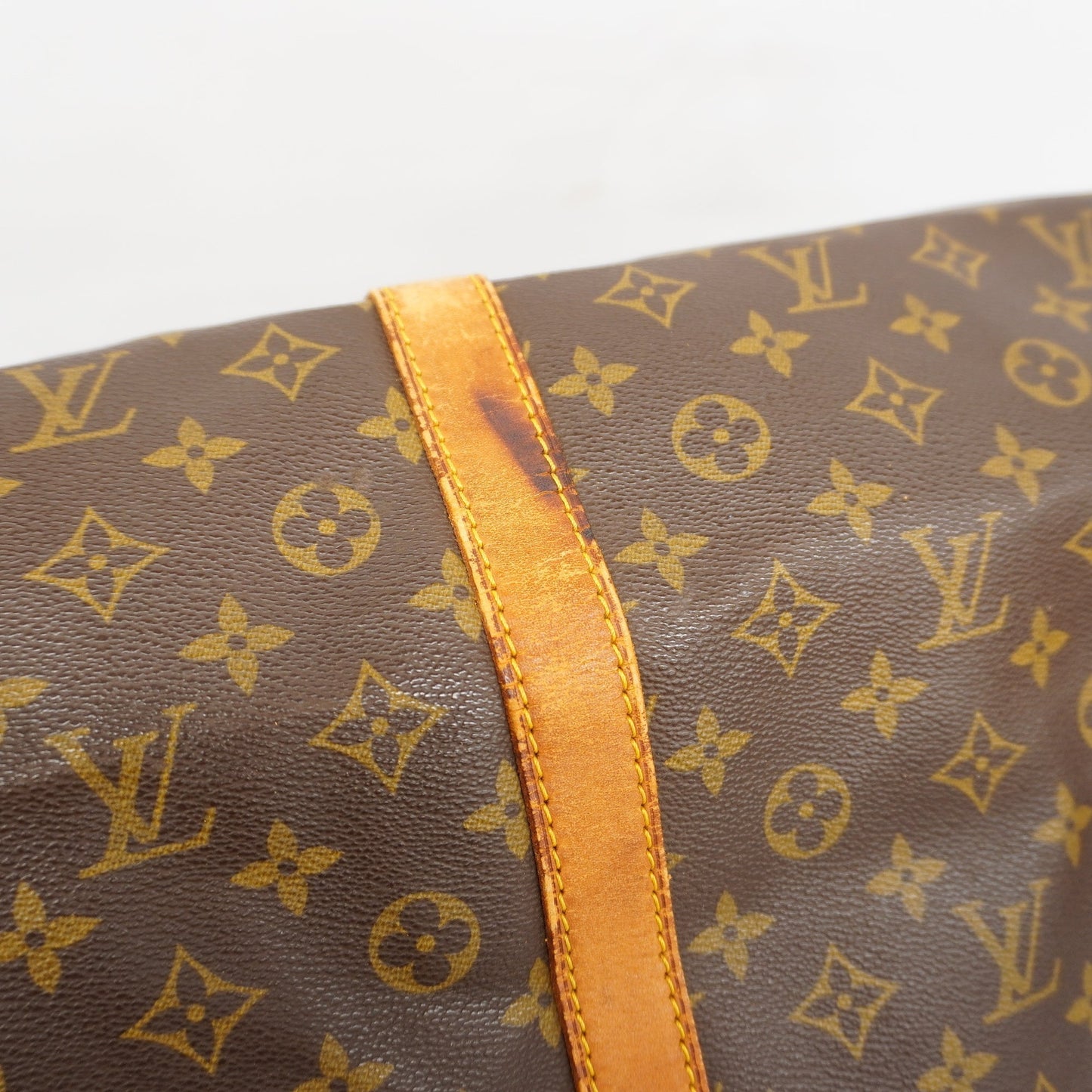 LOUIS VUITTONAuth  Monogram Keepall Bandouliere 60 M41412 Boston Bag