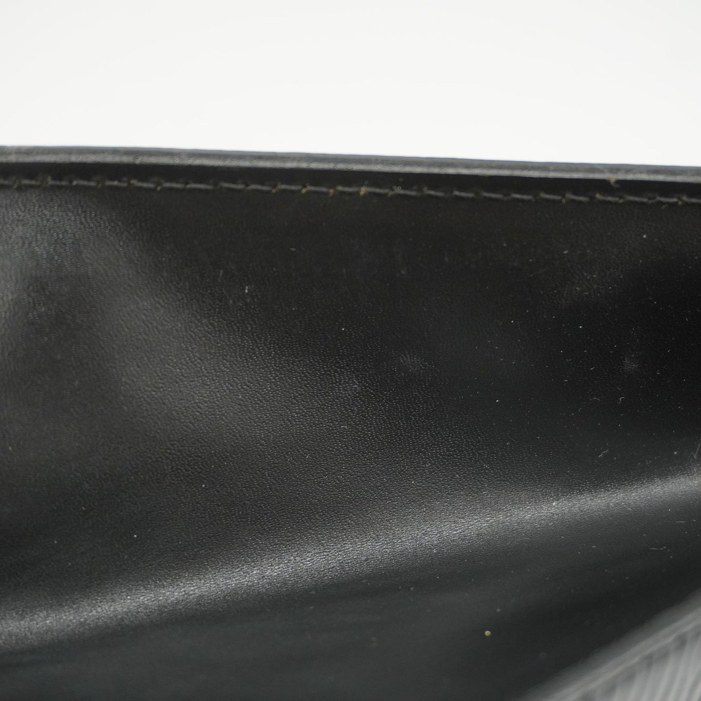 LOUIS VUITTONAuth  Epi Montaigne M52652 Women's Clutch Bag Noir