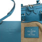 LOUIS VUITTON Handbag Shoulder Bag Sofia Coppola SC BB Leather Dark Blue Silver Ladies