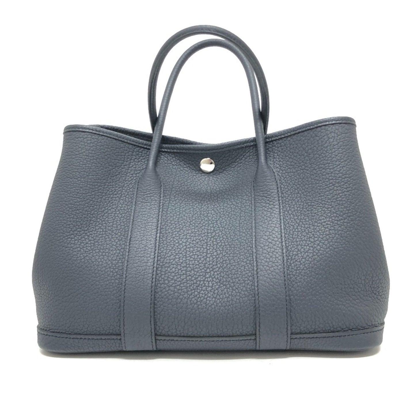 Hermes Black Negonda Leather Handbag ( )