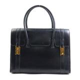 Hermes Black Box Calf Leather Handbag ( )