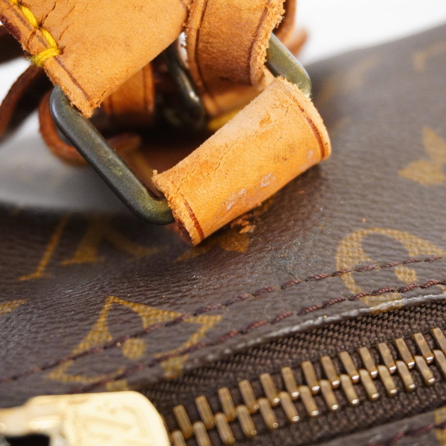 LOUIS VUITTONAuth  Monogram Keepol 50 M41426 Boston Bag