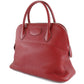 Hermes Bolide Red Color Rouge H Taurillon Clemence Leather Handbag ( )