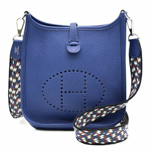 Hermes Bleu Saphir Shoulder Bag ( )