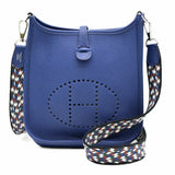 Hermes Bleu Saphir Shoulder Bag ( )