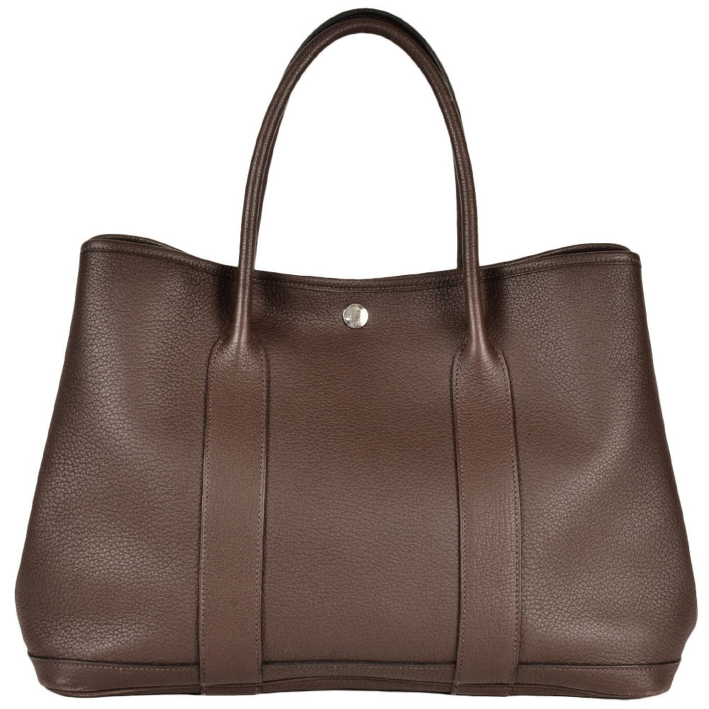 Hermes Brown Negonda Leather Tote Bag ( )