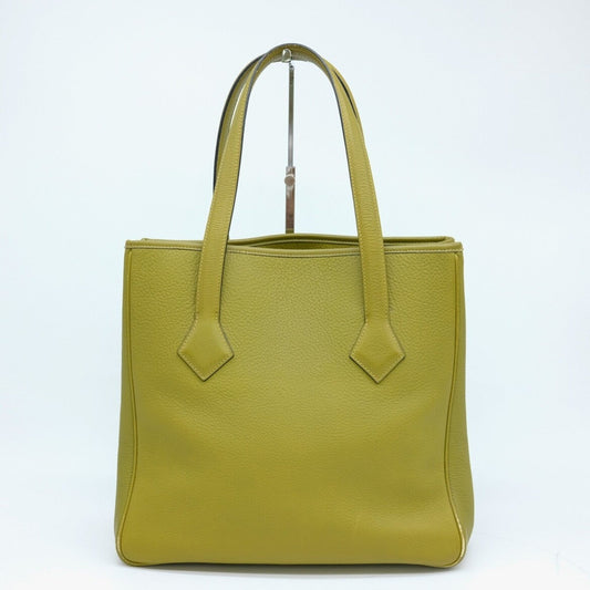 Hermes Anis Green Taurillon Clemence Leather Tote Bag ( )