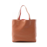 Hermes Bordeaux Brown Taurillon Clemence Leather Tote Bag ( )