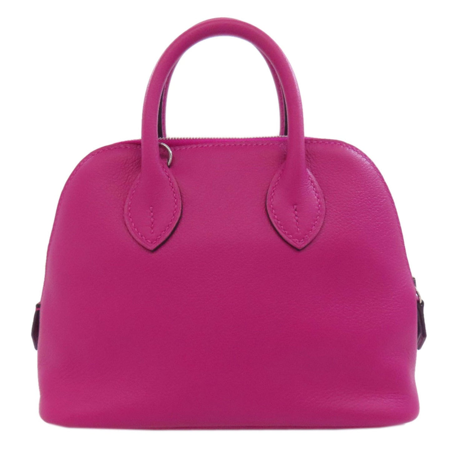 Hermes Bolide Pink Leather Handbag ( )