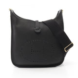 Hermes Black Taurillon Clemence Leather Shoulder Bag ( )