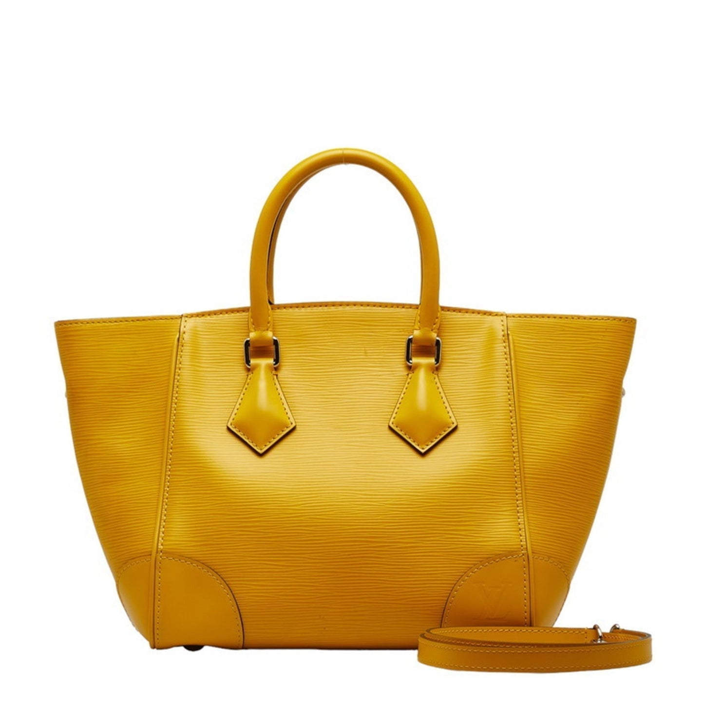 LOUIS VUITTON Epi Phoenix PM Handbag Shoulder Bag M50941 Jonquille Yellow Leather Ladies