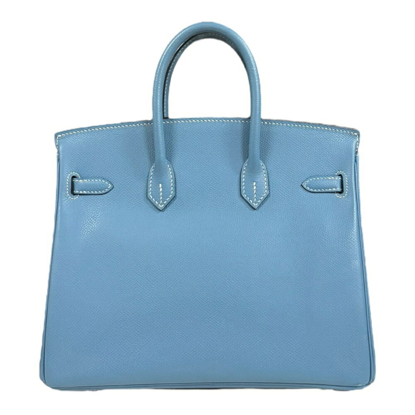 Hermes Blue Epsom Leather Handbag ( )