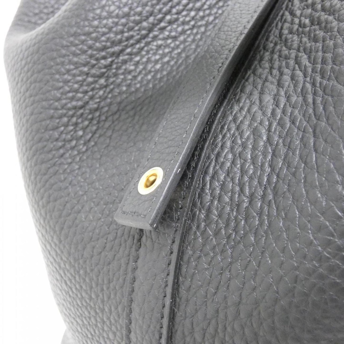 Hermes Black Taurillon Clemence Leather Handbag ( )