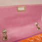 CHANEL   2.55 Chocolate Bar W Chain Women's Leather Shoulder Bag Pink