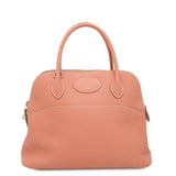 Hermes Bolide Crevette Taurillon Clemence Leather Handbag ( )