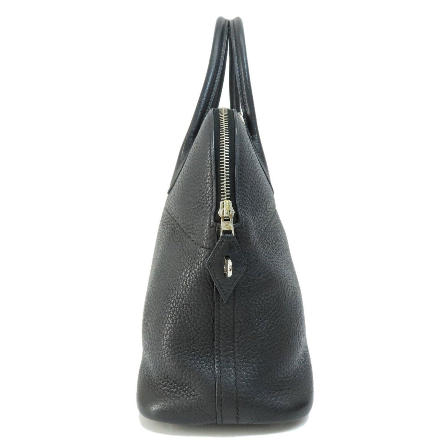 Hermes Black Taurillon Clemence Leather Handbag ( )