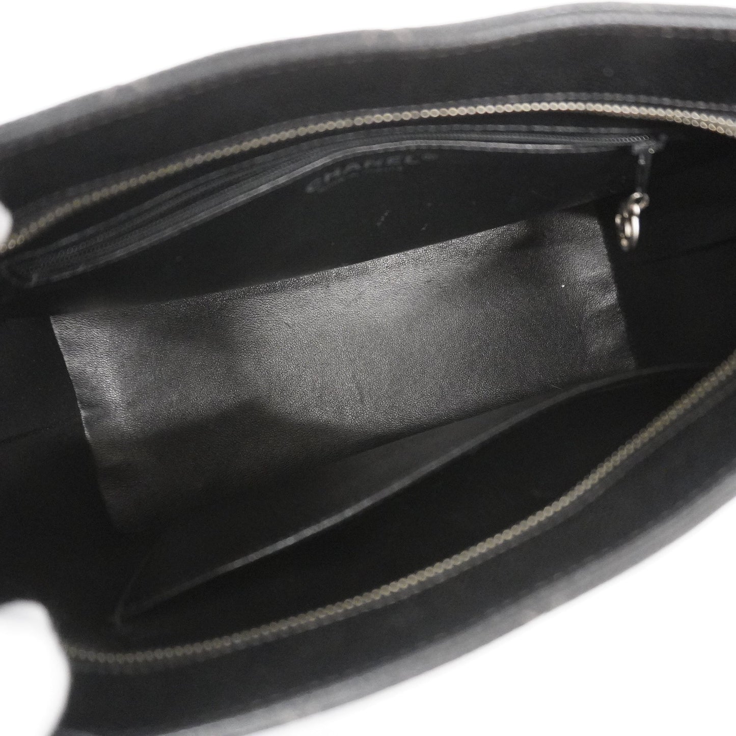 CHANEL   Reprint Tote Women's Leather Tote Bag Black