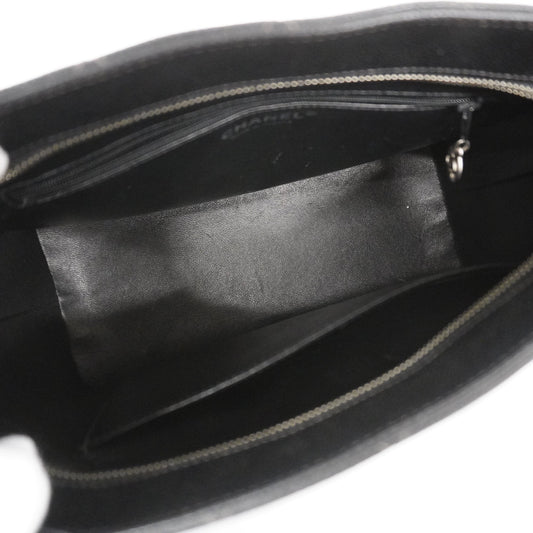 CHANEL   Reprint Tote Women's Leather Tote Bag Black