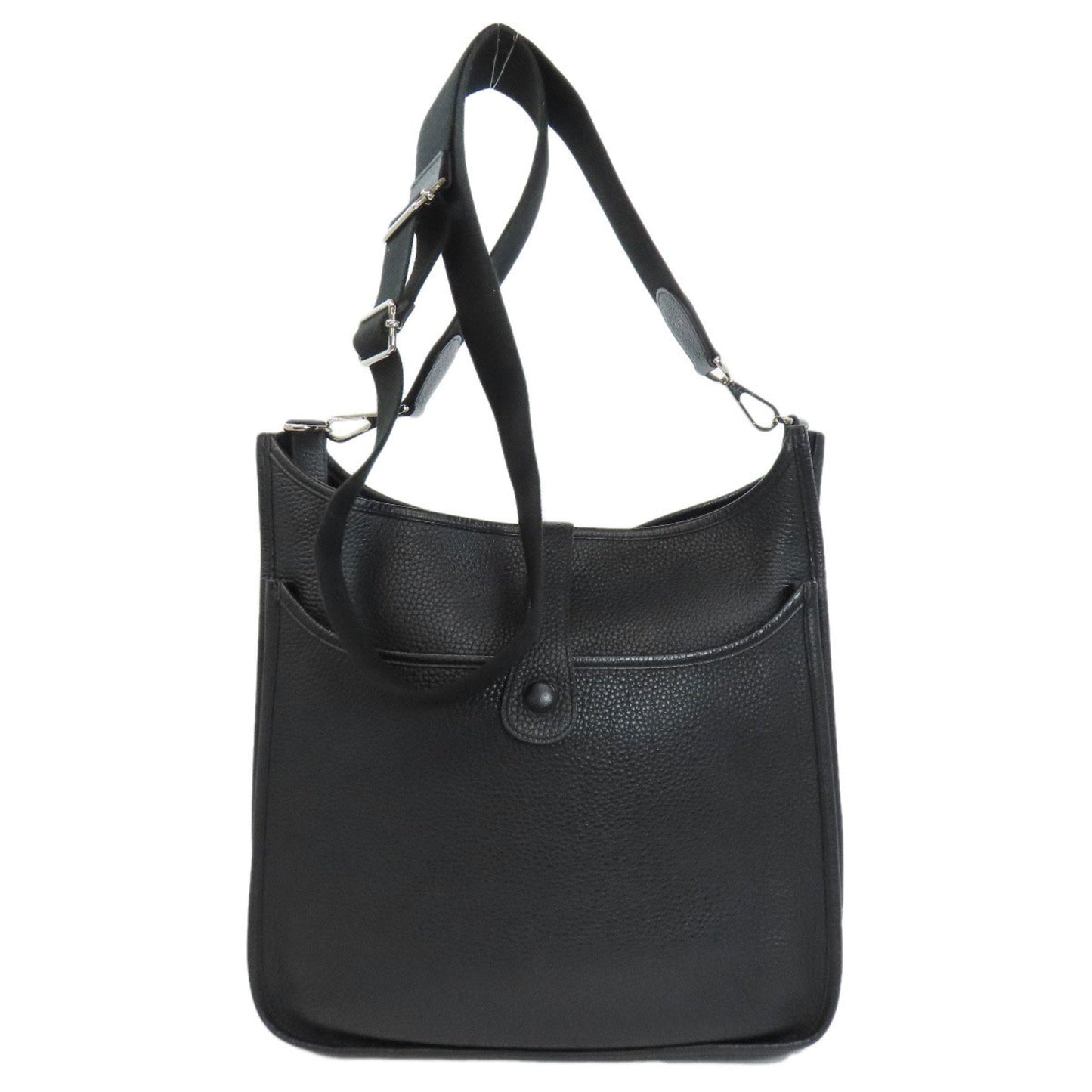 Hermes Black Togo Leather Shoulder Bag ( )