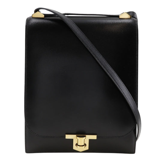 Hermes Black Box Calf Leather Shoulder Bag ( )