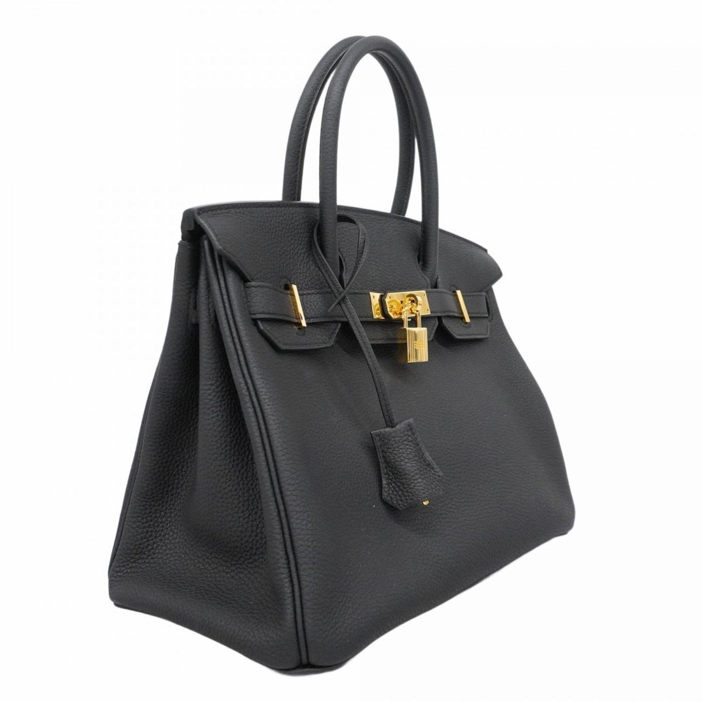 Hermes Black Togo Leather Handbag ( )