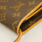 LOUIS VUITTONAuth  Monogram Pochette Twin GM M51852 Shoulder Bag