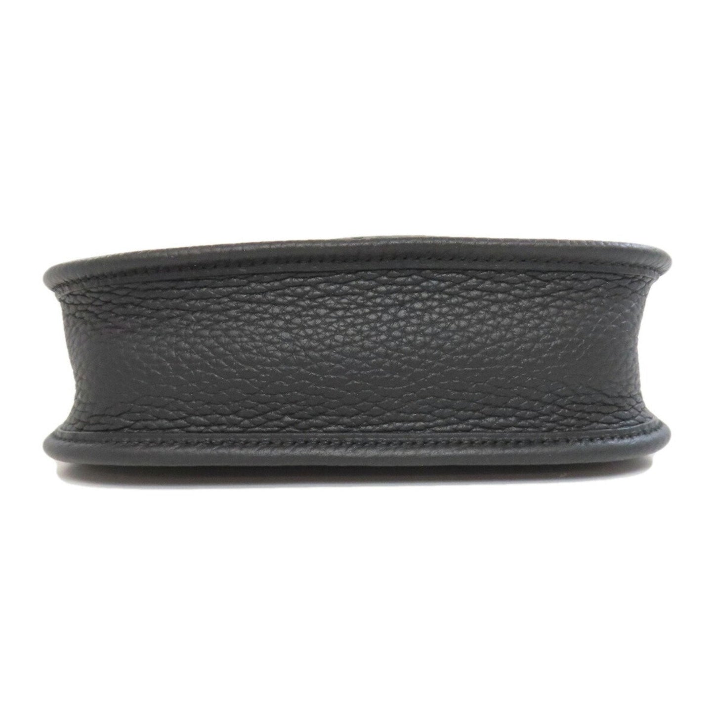 Hermes Black Taurillon Clemence Leather Shoulder Bag ( )