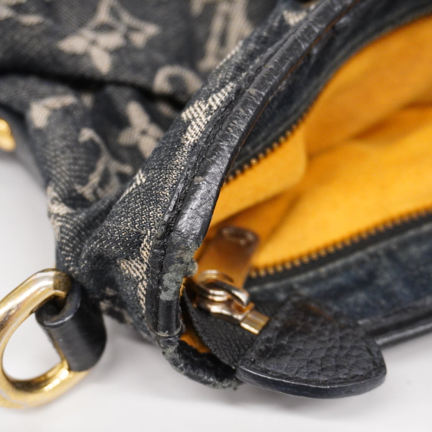 LOUIS VUITTONAuth  Monogram Denim Neokavi MM M95351 Women's Handbag