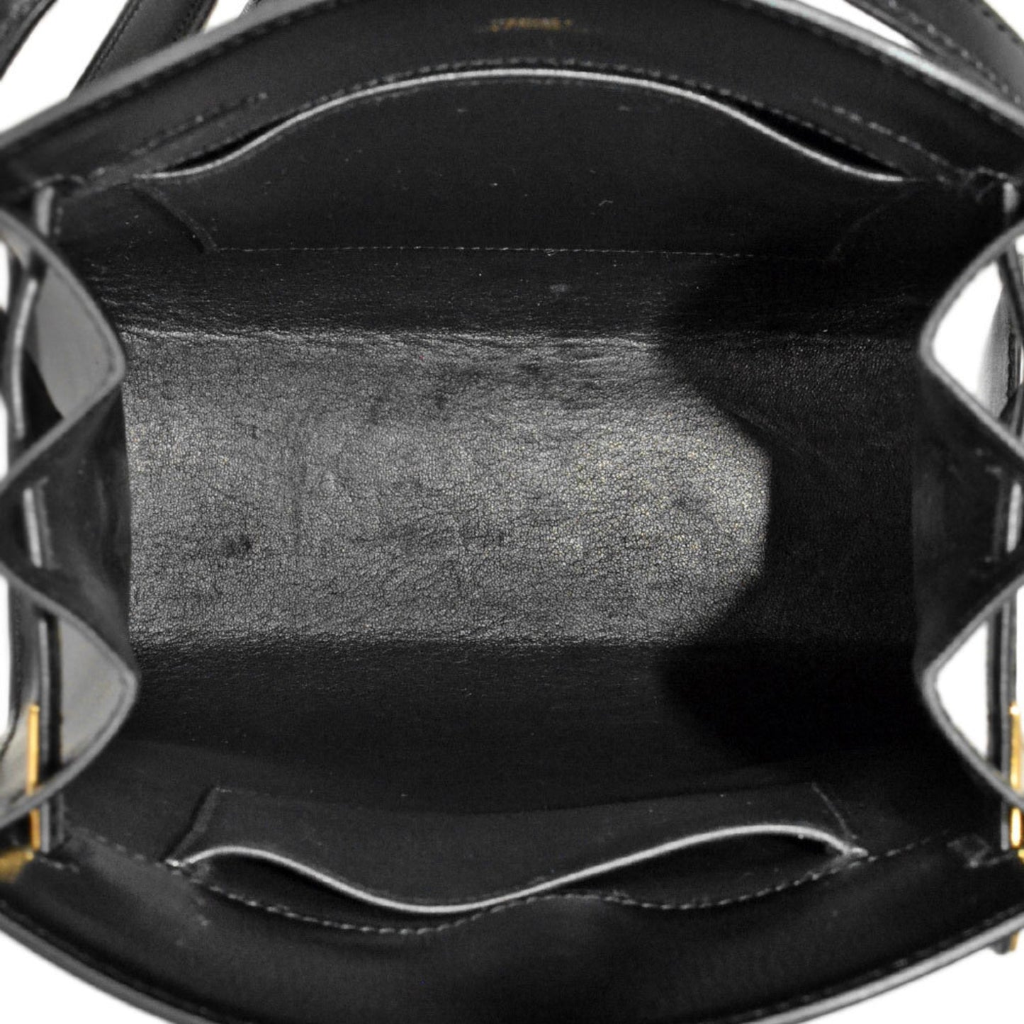 Hermes Black Box Calf Leather Shoulder Bag ( )