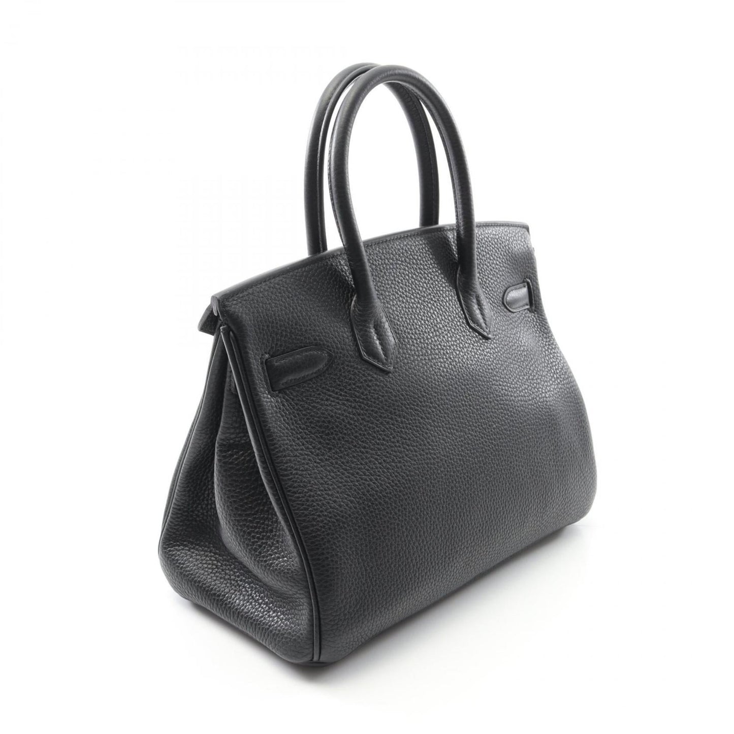 Hermes Black Togo Leather Handbag ( )