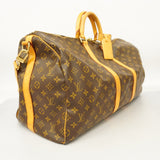 LOUIS VUITTONAuth  Monogram Keepall Bandouliere 55 M41414 Boston Bag